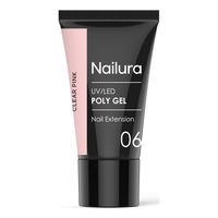 Nailura Poly Gel 06 - Clear Pink - 30 g.