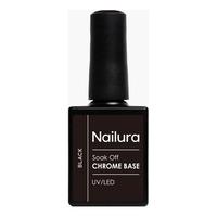 Nailura Chrome Base Black Gel - 10 ml.