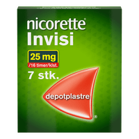 Nicorette Nikotin Invisi Plaster - 25mg/16t - 7 stk.