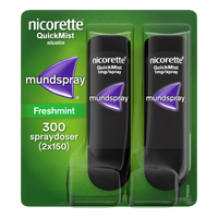 Nicorette QuickMist mundspray - 2x150doser