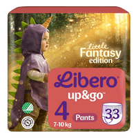 Libero Up&amp;Go 4 Bukseble 7-10 kg - 33 stk.