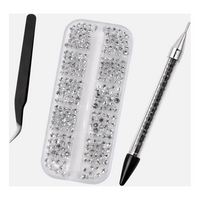 Nailura Gems Stone Kit - Clear - 1 stk.