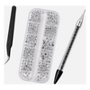 Nailura Gems Stone Kit - Clear - 1 stk.