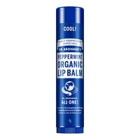 Dr. Bronner's Organic Lip Balm Peppermint - 4 g.