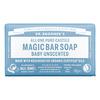 Dr. Bronner's Magic Bar Soap Baby Unscented - 140 g.