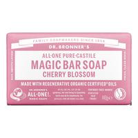 Dr. Bronner's Magic Bar Soap Cherry-Blossom - 140 g.
