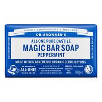 Dr. Bronner's Magic Bar Soap Peppermint - 140 g.