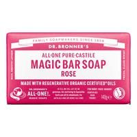Dr. Bronner's Magic Bar Soap Rose - 140 g.