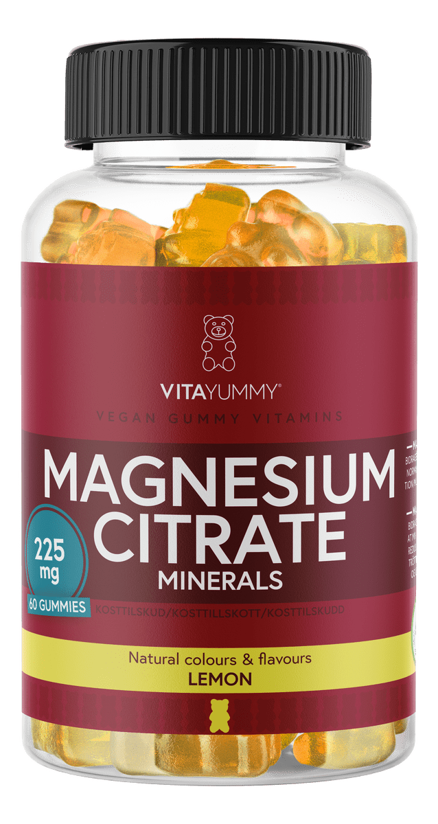 VitaYummy Magnesium Citrate Gummies - 60 stk.