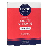 Livol Multivitamin Voksen - 30 tabl.