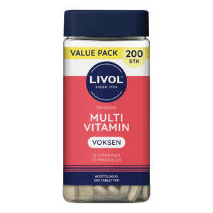 Livol Multivitamin Voksen - 200 tabl.