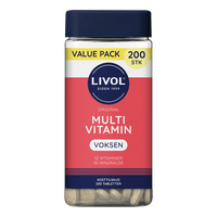 Livol Multivitamin Voksen - 200 tabl.