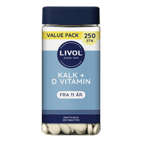 Livol Kalk + D vitamin - 250 tabl.