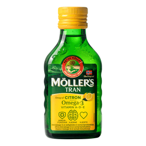 Møller's Tran Omega-3 Citronsmag - 150 ml.