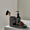 Meraki Brush and soap holder - MKDatura - Dark Grey - 1 stk.