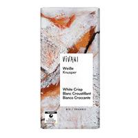 Vivani Hvid Chokolade m. Crisp Ø - 100 g.