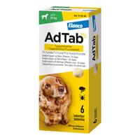 Adtab Tyggetabletter til hunde >11-22 kg 450 mg - 6 tabl.