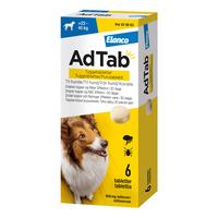 Adtab Tyggetabletter til hunde >22-45 kg 900 mg - 6 stk