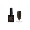 Nailura Gel Polish 375 - Olive Green Gray Glitter - 10 ml.