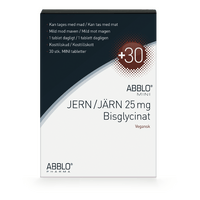 ABBLO Pharma Aminocheleret jern, mini 25 mg. - 30 tabl