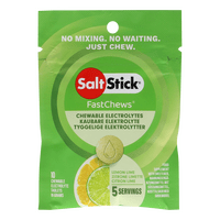 SaltStick Electrolyte Fastchews Lemon-Lime - 10 stk.