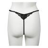 Sinful Crotchless Lace Pearl Thong