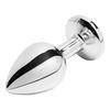 Sinful Jewel Metal Butt Plug Small