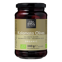 Urtekram Food Olives Kalamata u. Sten Ø - 340 g.