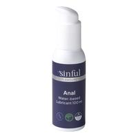 Sinful Anal Water-Based Lubricant - 100 ml.