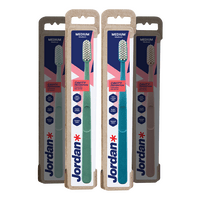Jordan Clean Smile Care Tandbørste Medium - 1 stk.