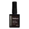 Nailura Gel Polish 373 - Onyx Black Sparkle - 10 ml.