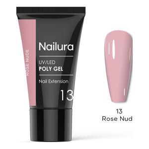 Nailura Poly Gel 13 - Rose Nude - 30 g.
