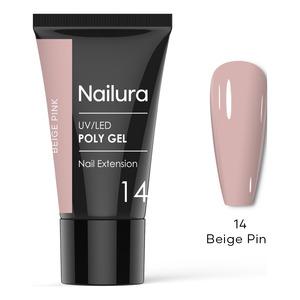 Nailura Poly Gel 14 - Beige Pink - 30 g.