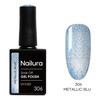 Nailura Gel Polish 306 - Metallic Blue - 10 ml.
