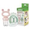Haakaa Freeze-N-Feed Mini Combo - Blush Feeder + Pea Green Tray - 1 stk.