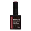 Nailura Gel Polish 328 - Bordeaux Red Sparkle - 10 ml.