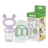 Haakaa Freeze-N-Feed Mini Combo - Lavender Feeder + Pea Green Tray - 1 stk.