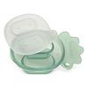 Haakaa Freeze-N-Feed Mini Combo - Lavender Feeder + Pea Green Tray - 1 stk.