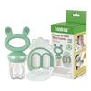 Haakaa Freeze-N-Feed Mini Combo - Pea Green Feeder + Pea Green Tray - 1 stk.