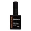 Nailura Gel Polish 136 - Midnight Black Brown - 10 ml.