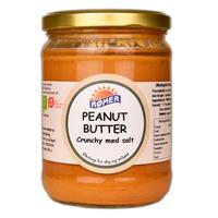 Rømer Natur Produkt Peanut Butter Crunchy med havsalt Ø - 500 g.