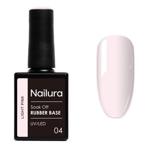 Nailura Rubber Base 04 - Light Pink - 10 ml.