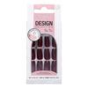 Depend Cosmetics Design Selection Dark Scarlet Short Coffin - 24 stk.