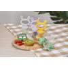 Haakaa Freeze-N-Feed Mini Combo - Lavender Feeder + Pea Green Tray - 1 stk.