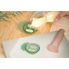 Haakaa Freeze-N-Feed Mini Combo - Steel Blue Feeder + Pea Green Tray - 1 stk.