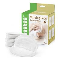Haakaa Disposable Nursing Pads - Butterfly Shape - 36 stk.