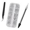 Nailura Gems Stone Kit - Clear - 1 stk.