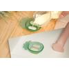 Haakaa Freeze-N-Feed Mini Combo - Pea Green Feeder + Pea Green Tray - 1 stk.