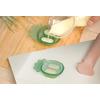 Haakaa Freeze-N-Feed Mini Combo - Blush Feeder + Pea Green Tray - 1 stk.