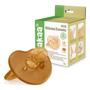 Haakaa Silicone Dummy - Amber - 1 stk. - Med24